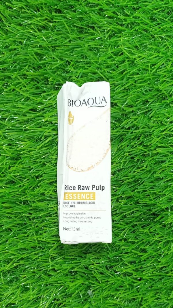 Bioaoua Hyaluronic Acid Rice Raw Pulp Essence Face Serum 15ml