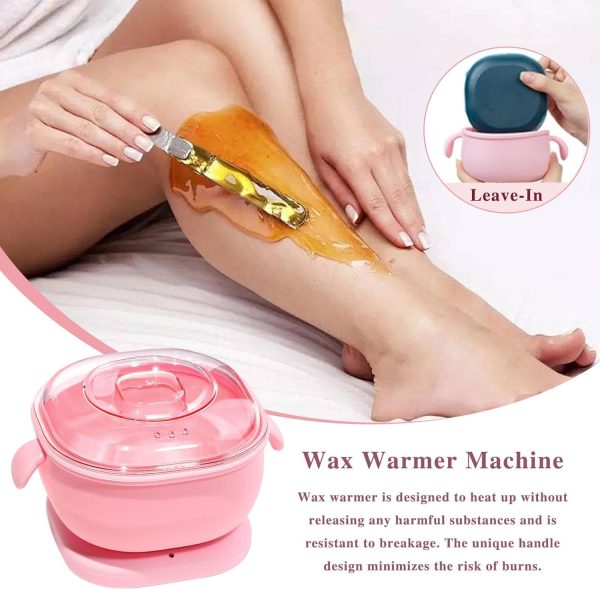 Wax Heater – Made With Silicone, Quick & Easy Hair Removal